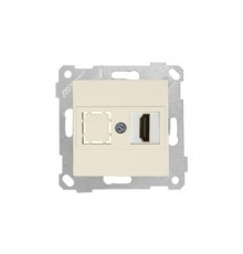 Rita - Розетка 1xHDMI, сл.кость