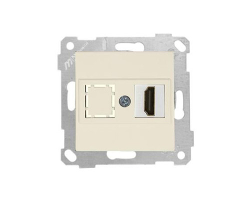Rita - Розетка 1xHDMI, сл.кость
