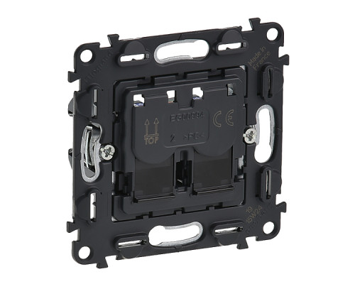 Valena In'Matic - Розетка 2хRJ-45 UTP CAT5E
