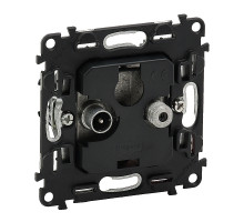 Valena In'Matic - Розетка TV-SAT проходная 1,5dB/14dB, 5-862MHz/950-2400MHz