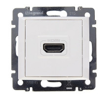 Valena - Розетка HDMI для аудио/видеоустройств, белая