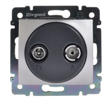 Valena - Розетка TV-RD-концевая 862MHz, алюминий