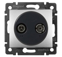 Valena - Розетка TV-RD-проходная 862MHz, алюминий