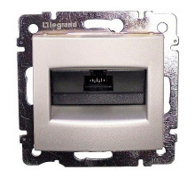 Valena - Розетка 1хRJ-45 ISDN 300MHz 8конт., алюминий
