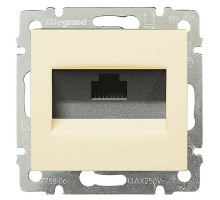 Valena - Розетка 1хRJ-45 FTP CAT6 монтаж на винтах, сл.кость