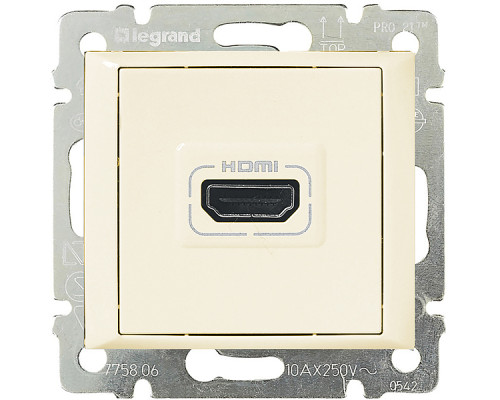Valena - Розетка HDMI для аудио/видеоустройств, сл.кость