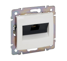 Valena - Розетка 1хRJ-45 FTP CAT6 монтаж на винтах, белая