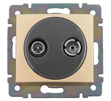 Valena - Розетка TV-RD проходная 862MHz, сл.кость