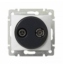 Valena - Розетка TV-RD концевая 862MHz, белая