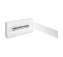 Щиток накл. Practibox S 22М (1х22), бел. дверь, с клеммами N+PE, IP40