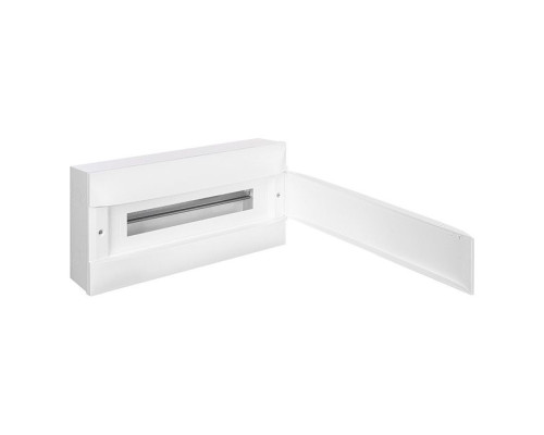 Щиток накл. Practibox S 22М (1х22), бел. дверь, с клеммами N+PE, IP40