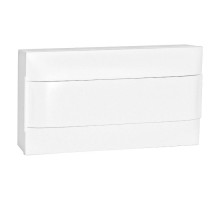 Щиток накл. Practibox S 18М (1х18), бел. дверь, с клеммами N+PE, IP40