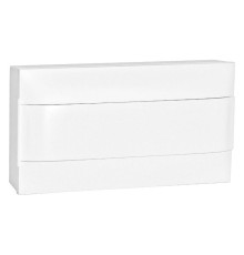 Щиток накл. Practibox S 18М (1х18), бел. дверь, с клеммами N+PE, IP40