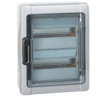Щиток накл. влагозащ. Plexo3 24M (2х12+1), с клеммами N+PE, IP65