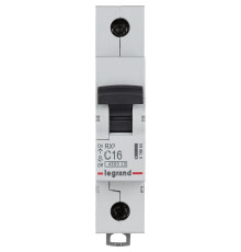 Авт. выкл. Legrand RX3 1P C 16A 4,5кА 1M