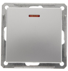 Выключатель с индикацией Schneider Electric Wessen59 VS110-153-5-86 Матовый хром | арт.VS110-153-5-86