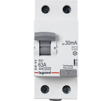УЗО Legrand RХ3 2P 63A 30mA 10kA 2M тип АС