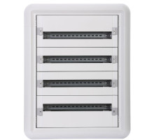 Щит встраиваемый XL3 160, 4 ряда, 96M, пластиковый корпус