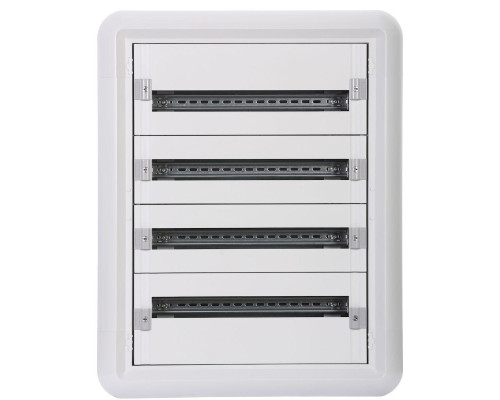 Щит встраиваемый XL3 160, 4 ряда, 96M, пластиковый корпус