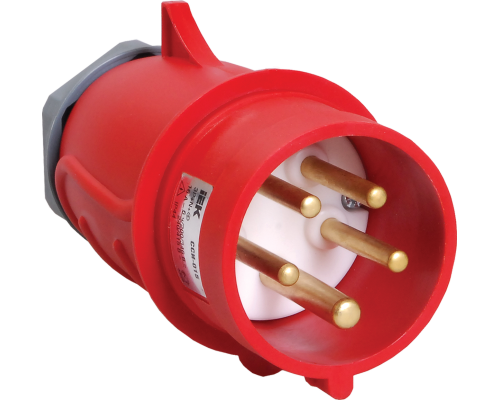ССИ-015 16А-6ч/200/346-240/415В 3Р+РЕ+N IP44 MAGNUM вилка перенос.ИЭК