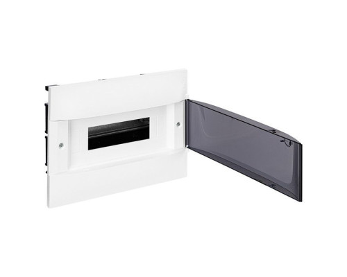 Щиток встр. Practibox S 12М (1х12), прозр. дым. дверь, с клеммами N+PE, IP40
