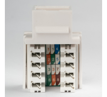 45X45 - КОННЕКТОР RJ-45 CAT.5E KEYSTONE, UTP | арт.888-049-050008