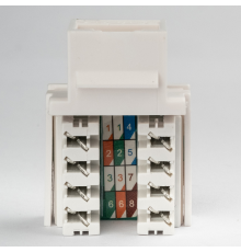 45X45 - КОННЕКТОР RJ-45 CAT.5E KEYSTONE, UTP | арт.888-049-050008