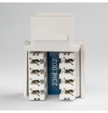45X45 - Коннектор RJ-45 cat.6 Keystone, UTP | арт.888-049-050032