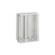 Коробка распред. CARBO-BOX, 303x214x123mm, с DIN-рейкой, прозрачная крышка, ABS/PC, GW 650°C, IP55 | арт.0253-10