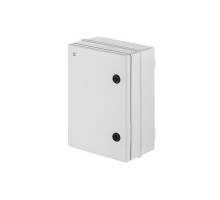 Щит пластиковый SR2, 252x352x162mm, с мет. монтажной платой 197x297x130mm, RAL7035, IK08, IP65 | арт.2754-00