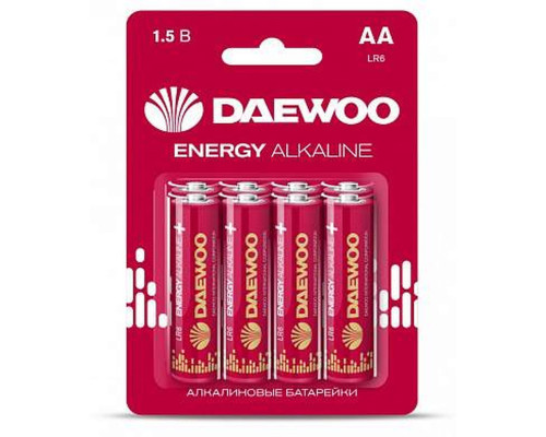 AA 8шт DAEWOO ENERGY Alkaline LR6 BL-8 2021