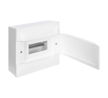 Щиток накл. Practibox S 8М, бел. дверь, с клеммами N+PE, IP40