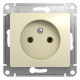 Розетка без заземления без шторок Schneider Electric Glossa GSL000241 Бежевый - GSL000241