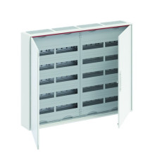 Щиток навесной ABB CA45V 240M, двойная белая мет. дверь, 125A, IP44, +PE+N, 800x1050x160мм, 4х5х12M