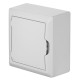 Щит навесной ECO BOX 1x6M, N/PE 2x 2x16+3x10mm2, белая пласт. дверь, белый RAL9003, 198x192x96mm, IP
