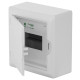 Щит навесной ECO BOX 1x6M, N/PE 2x 2x16+3x10mm2, белая пласт. дверь, белый RAL9003, 198x192x96mm, IP