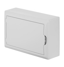Щит навесной ECO BOX 1x12M, N/PE 2x 6x16+3x10mm2, белая пласт. дверь, белый RAL9003, 198x298x96mm, I