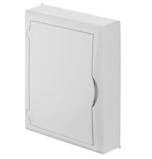 Щит навесной ECO BOX 2x12M, N/PE 3x 6x16+3x10mm2, белая пласт. дверь, белый RAL9003, 434x354x105mm,