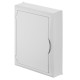 Щит навесной ECO BOX 2x12M, N/PE 3x 6x16+3x10mm2, белая пласт. дверь, белый RAL9003, 434x354x105mm,