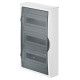 Щит навесной ECO BOX 3x12M, N/PE 4x 6x16+3x10mm2, дымчатая пласт. дверь, белый RAL9003, 560x354x107m