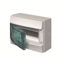 Щиток навесной ABB MISTRAL65 M65W112TAT 12M, IP65, прозр. дверь, +PE(2x25+8х4) +N(1x25+5х4), GWT750