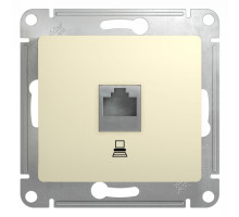 Розетка компьютерная Schneider Electric Glossa GSL000281K Бежевый - GSL000281K