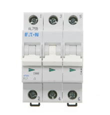 Авт. выключатель PL7-B3/3, 3P, 3A, хар-ка B, 10kA, 3M