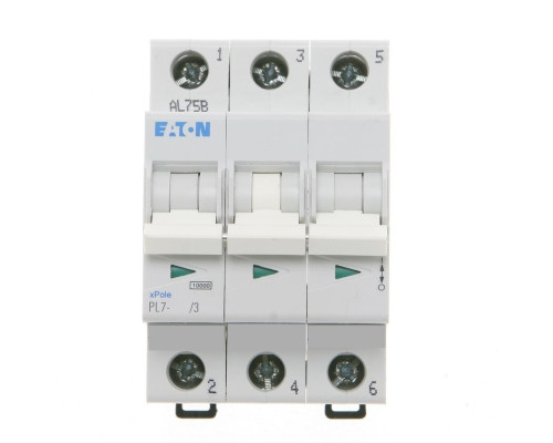 Авт. выключатель PL7-B3/3, 3P, 3A, хар-ка B, 10kA, 3M