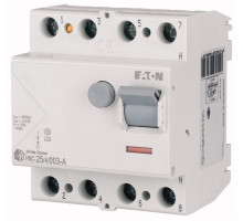 УЗО HNC-25/4/003-A, 4P, 25A, 6kA, 30mA, тип A, 4M