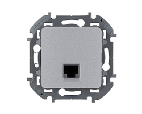 Inspiria - Розетка информационная RJ45 (алюминий)