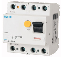 УЗО PF7-80/4/01, 4P, 80A, 10kA, 100mA, тип АC, 4M