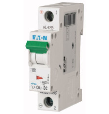 1P  6А, тип С, 10kA, 1M, 250VAC/DC, Авт. выкл. PL7