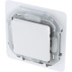Перекл 1кл IP44 БЕЛ INSPIRIA | арт.673670