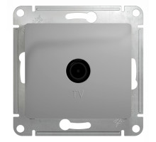 Розетка TV оконченая Schneider Electric Glossa GSL000391 Алюминий - GSL000391